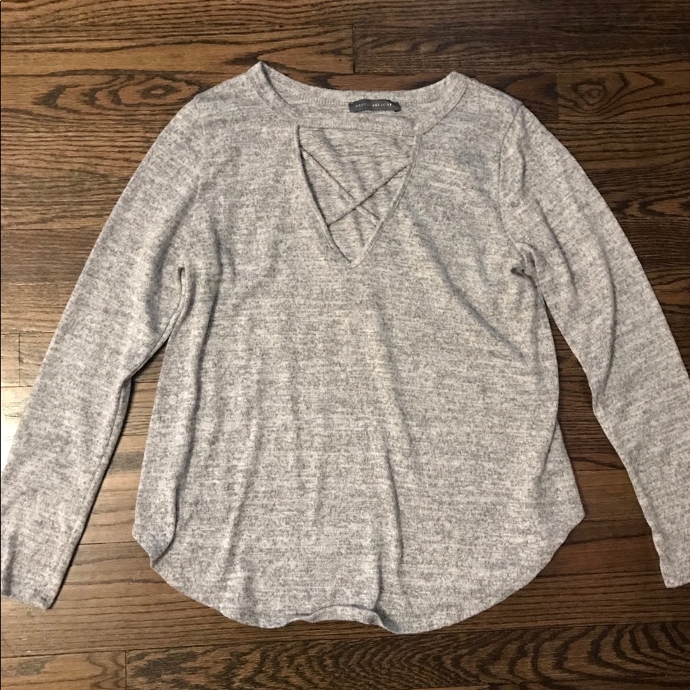 Gray Sweater